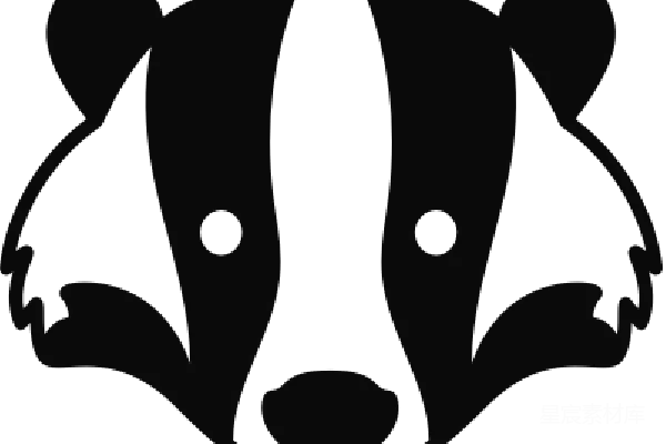 元素素材 獾