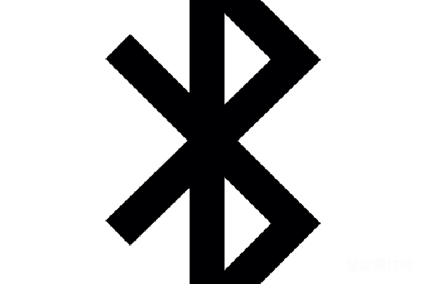 元素素材 蓝牙标志