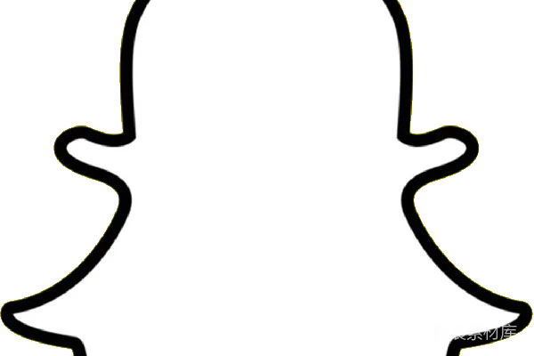元素素材 Snapchat Ghost Logo