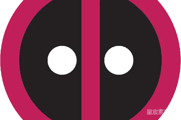 元素素材 死侍标志