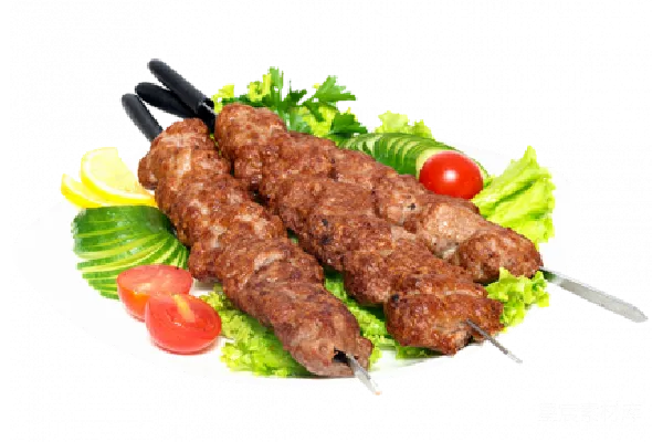 元素素材 烤肉串配蔬菜