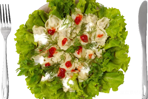 元素素材 饺子