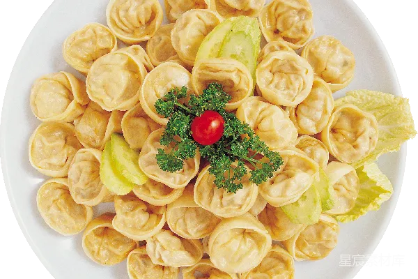 元素素材 饺子