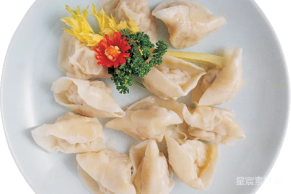 元素素材 蒸饺