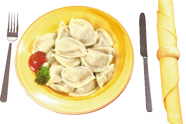 元素素材 饺子