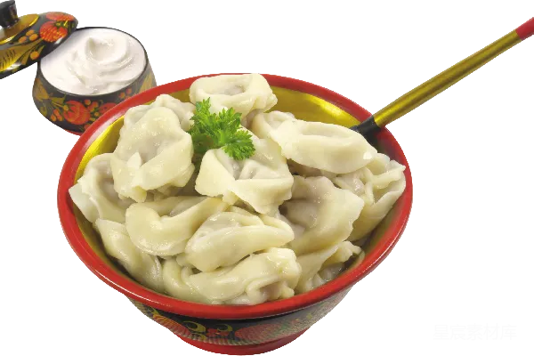 元素素材 饺子