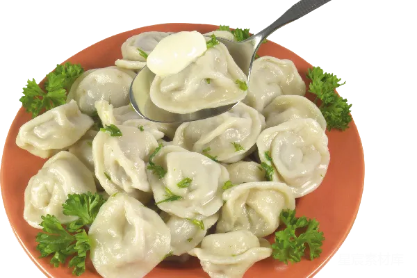 元素素材 饺子