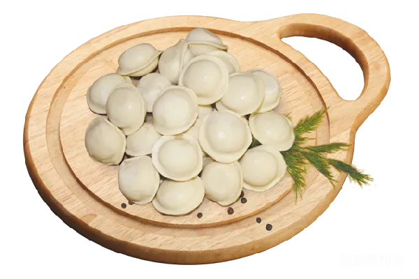 元素素材 饺子