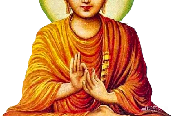 元素素材 佛陀冥想的宁静时刻