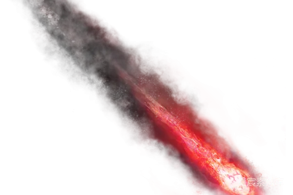 元素素材 流星
