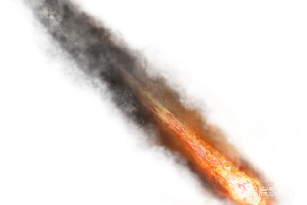 元素素材 流星