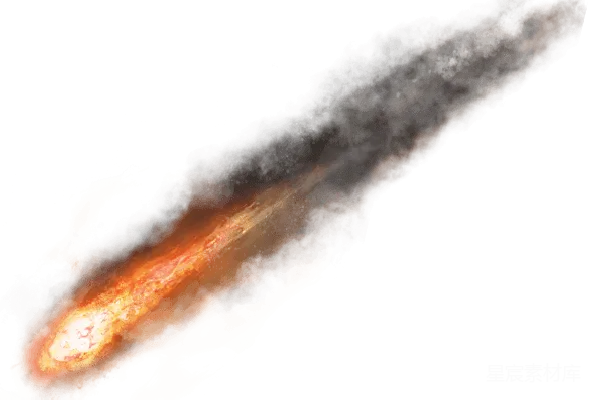 元素素材 流星