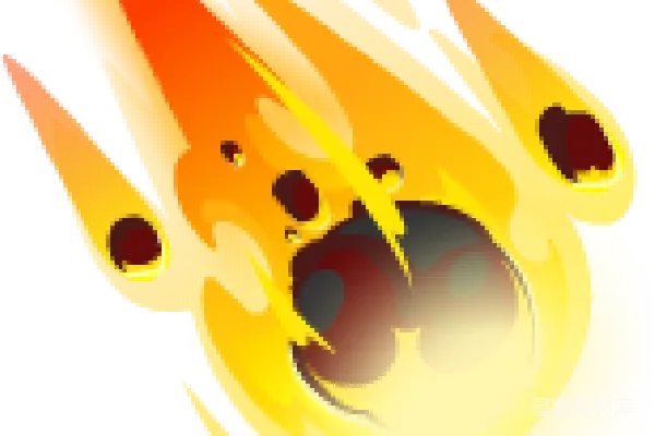 元素素材 火系爆炸效果