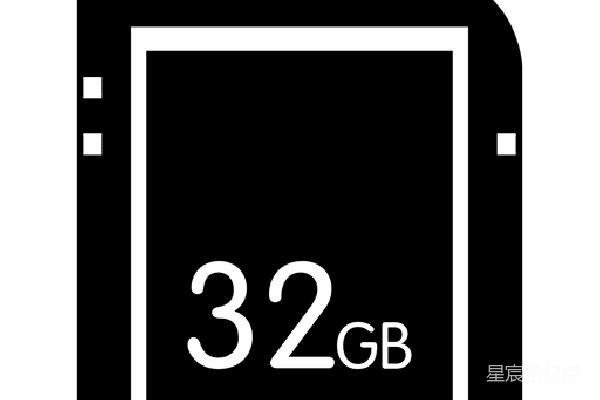 元素素材 32GB存储卡图标