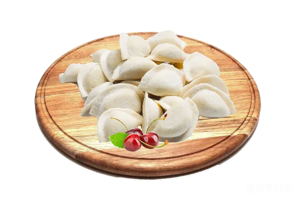 元素素材 波兰圆包饺子
