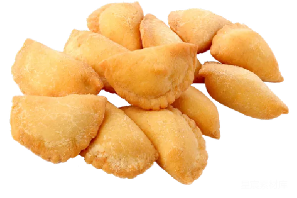 元素素材 酥脆的糕点堆