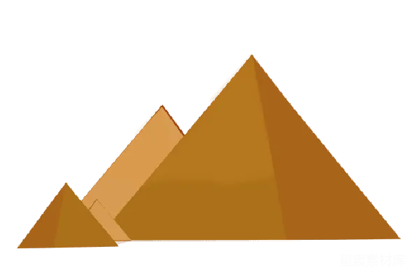 元素素材 金字塔