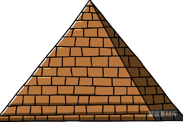 元素素材 金字塔