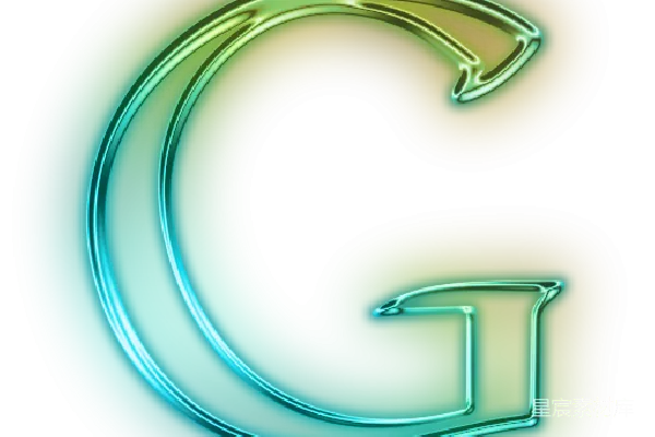 元素素材 动态渐变字母G