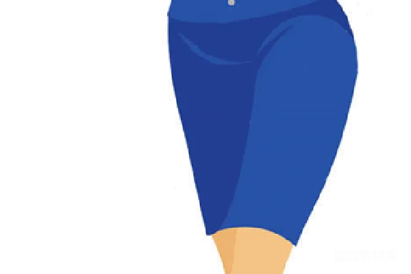 元素素材 时尚空姐插画
