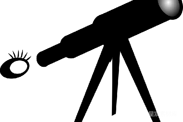元素素材 黑白对比的椭圆形图形