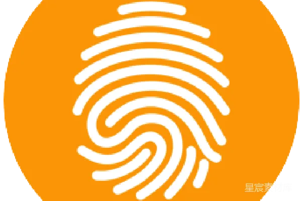 元素素材 指纹识别图标