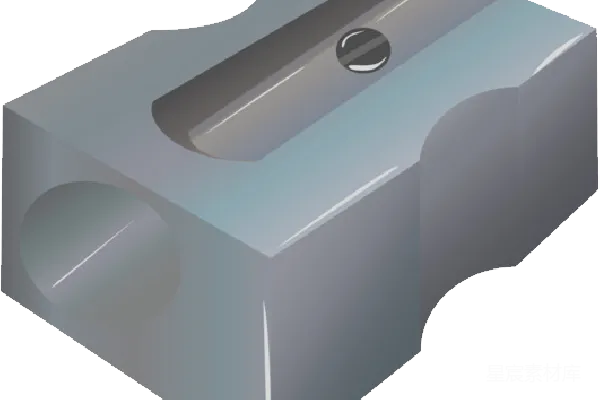 元素素材 工业零件的3D模型