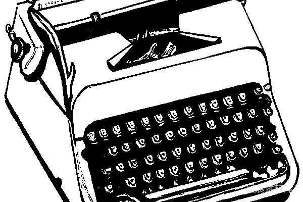 元素素材 打字机