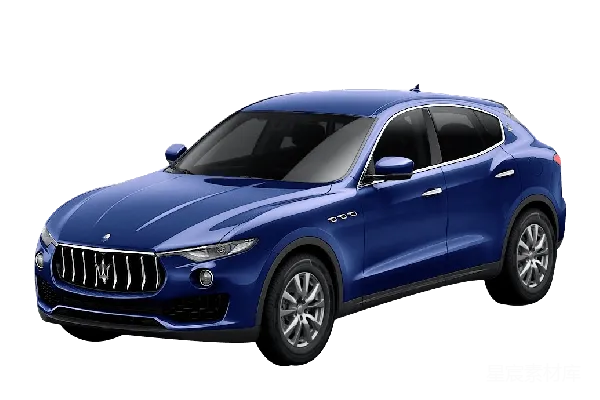 元素素材 蓝色Maserati Levante Suv