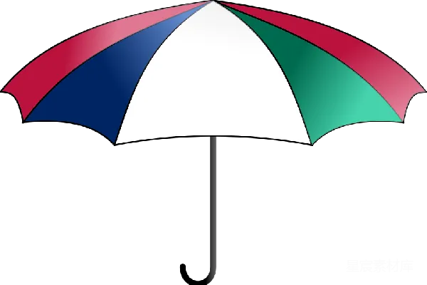 元素素材 雨伞