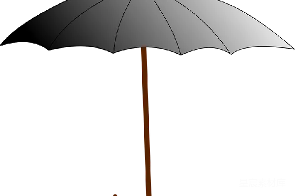 元素素材 雨伞