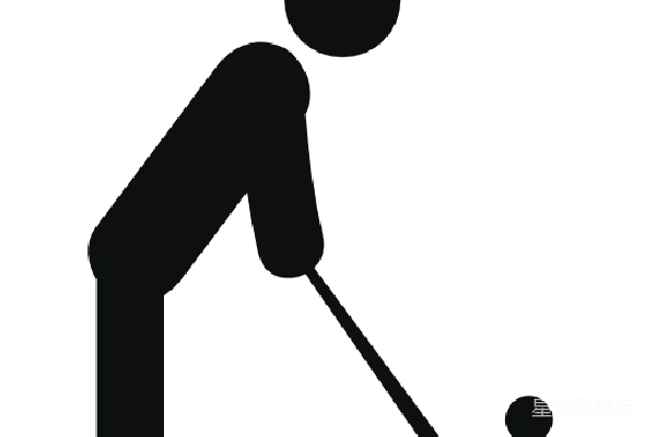元素素材 高尔夫