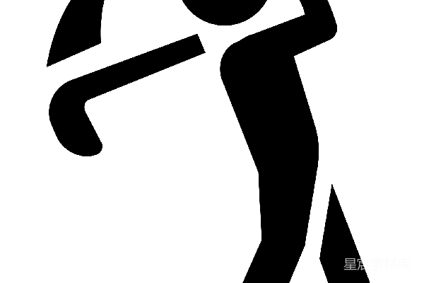 元素素材 高尔夫