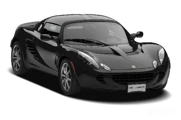 元素素材 黑色Lotus Elise跑车