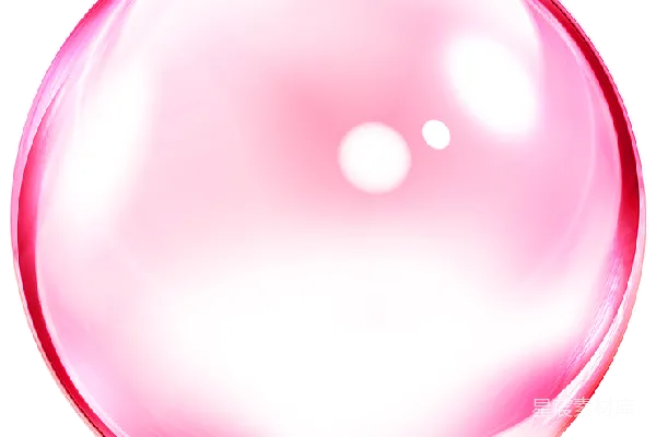 元素素材 粉色水晶球