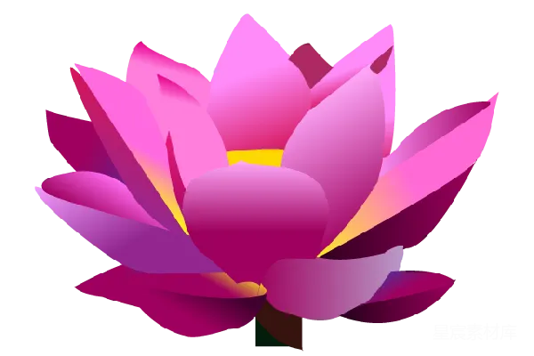 元素素材 莲花