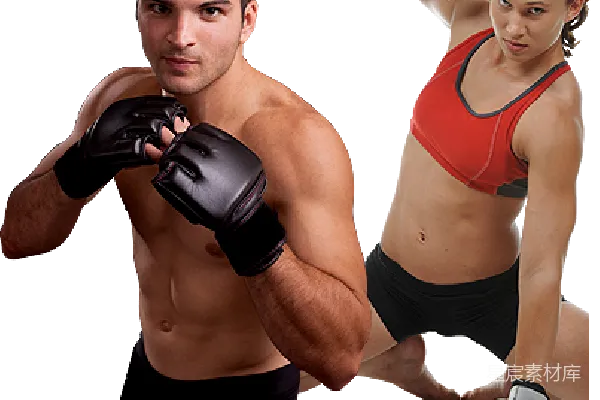 元素素材 踢 boxing 或 踢拳