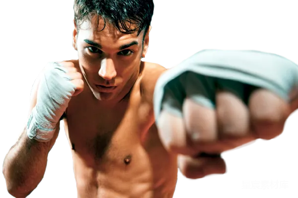 元素素材 踢拳
