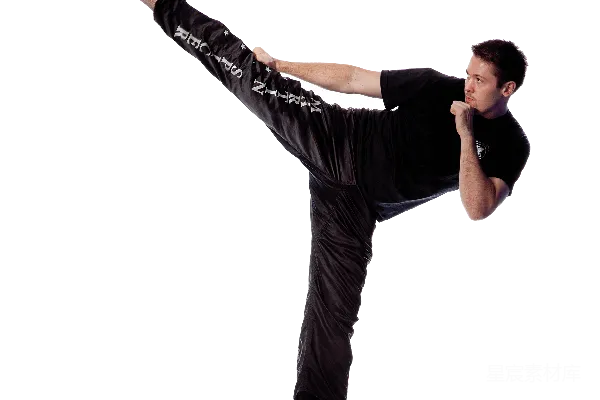 元素素材 踢拳