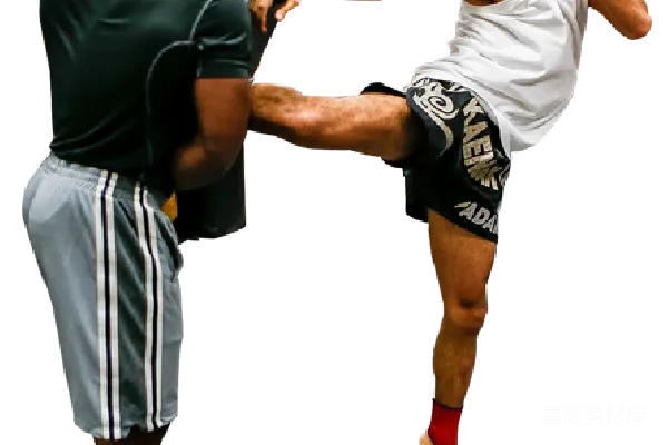 元素素材 kick boxing