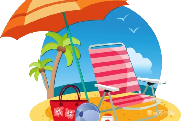 元素素材 海滩
