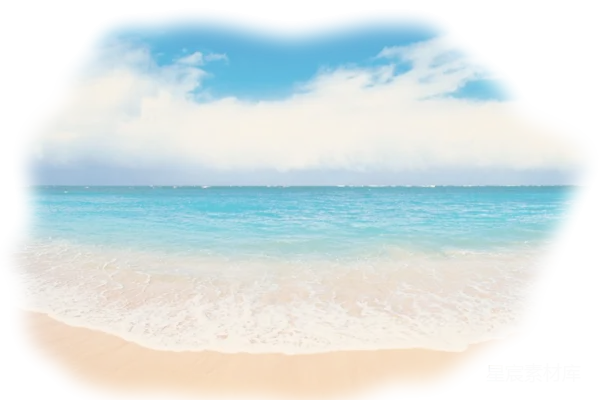 元素素材 海滩