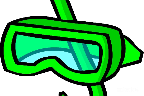 元素素材 snorkeler