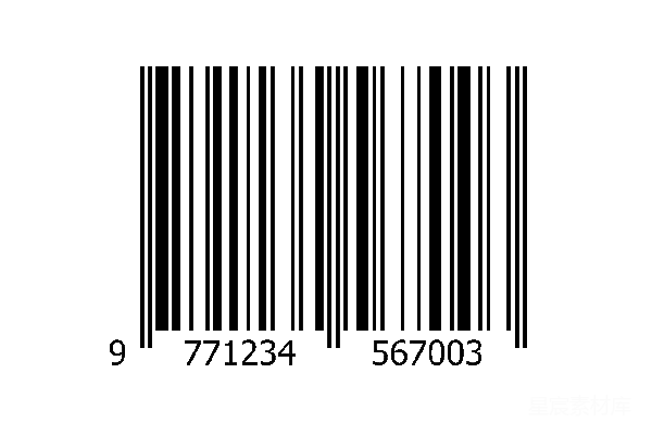 元素素材 条码