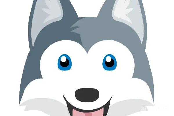 元素素材 husky