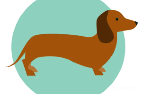 元素素材 杜高猎犬