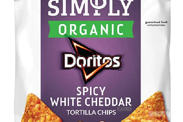 元素素材 Simply Organic Doritos Spicy White Cheddar Tortilla Chips