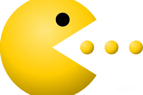 元素素材 pacman