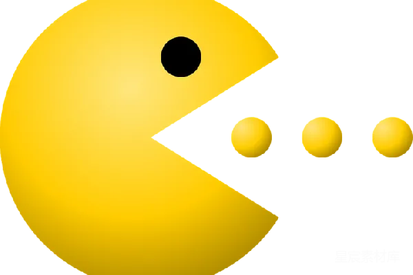 元素素材 pacman
