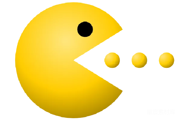 元素素材 pacman